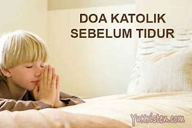 Doa Untuk Tidur Katolik