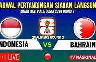 Live Indonesia Vs Bahrain Hari Ini Di Tv Mana